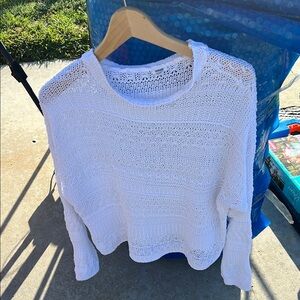 Women's White Sweater